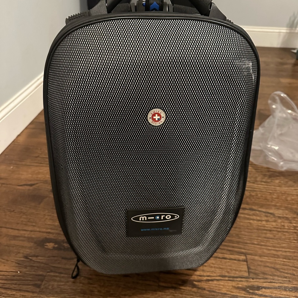Swiss Gear / Micro Black and Gray Scooter Carry On